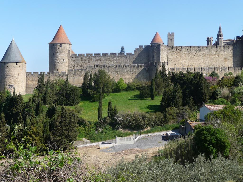 Le Patio Cathare Lägenhet Carcassonne Exteriör bild